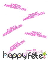 Confettis de table Joyeux anniversaire, image 2