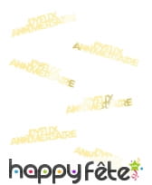 Confettis de table Joyeux anniversaire, image 4