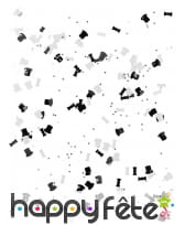 Confettis de table noirs et blancs années 20, image 1