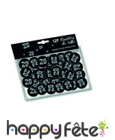 Confettis de table VIP âge imprimé, image 3