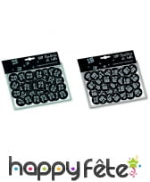 Confettis de table VIP âge imprimé