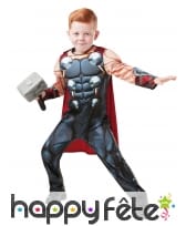Costume de Thor pour enfant avec marteau