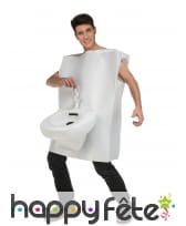 Costume de toilettes humoristique