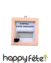 Coffret d'urgence avec papier toilette