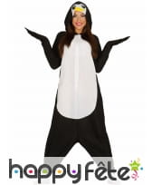 Combinaison d'un pingouin pour adulte