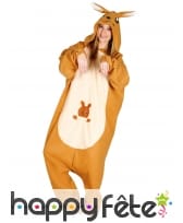 Combinaison d'une maman kangourou pour adulte