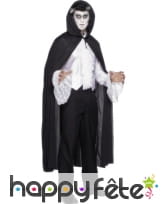 Cape de vampire avec capuche noire, image 1
