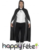 Cape de vampire avec capuche noire, image 2