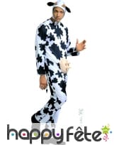 Costume de vache avec pi humoristique