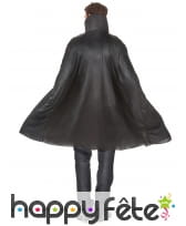 Costume de vampire avec cape et jabot blanc, image 2
