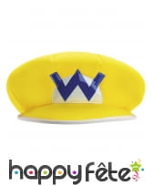 Casquette de Wario pour enfant