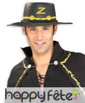 Chapeau de Zorro officiel pour adulte