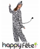 Combinaison de Z&egrave;bre &agrave; capuche pour Femme, image 1