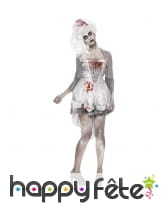 Costume de zombie géorgien femme