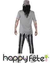 Costume de zombie pirate pour homme, image 1