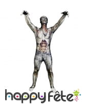 Costume de zombie seconde peau