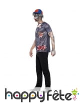 Costume étudiant américain zombie adulte, image 1