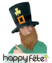 Chapeau et barbe leprechaun, image 1