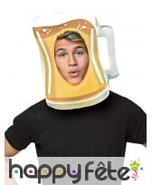 Cagoule en forme de chope de bière