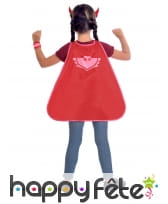 Cape et masque de Bibou Pyjamasques pour enfant, image 1