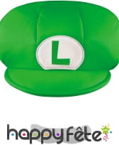 Casquette et Moustache de Luigi pour enfant