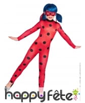Combinaison et masque de Ladybug Miraculous, fille