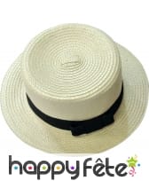 Canotier en paille