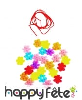 Collier en perles de fleurs à composer