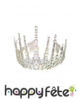 Couronne fée des neige avec effet cristal