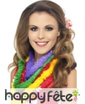 Collier fêtes hawaien