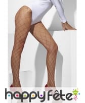 Collant filet rouge, image 1