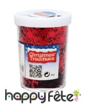Confettis flocons rouges, 45g, image 1