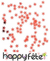 Confettis flocons rouges, 45g, image 2