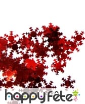 Confettis flocons rouges, 45g, image 3