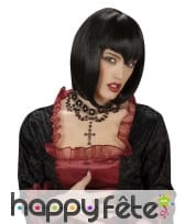 Collier gothique avec perles et croix, image 1