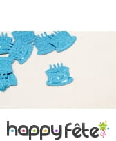 Confettis gâteau d anniversaire de table, image 4