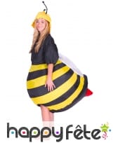 Costume gonflable d'abeille pour adulte