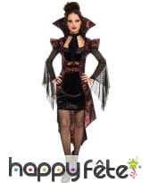 Costume gothique de femme vampire