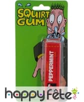 Chewing-gum jet d'eau