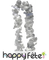 Collier hawaïen argenté