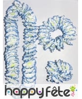 Collier hawaien avec couronne et bracelet, image 1