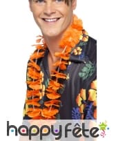 Collier hawaïen fluo, image 1