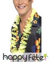 Collier hawaïen fluo, image 3