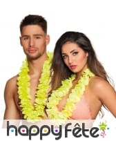 Collier hawaïen fluo, luxe, image 2