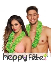 Collier hawaïen fluo, luxe, image 3