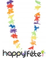 Collier Hawaïen multicolore en plastique, image 1