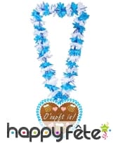 Collier hawaïen Oktoberfest avec coeur