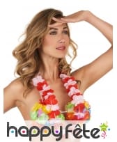 Collier hawaï pour supporter Danois ou Anglais, image 1