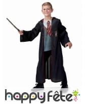 Costume Harry Potter avec baguette et lunettes