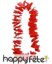 Collier hawaïen rouge